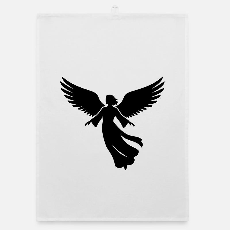 angel-angel-wing-silhouette-simple-2 Organic dish towel