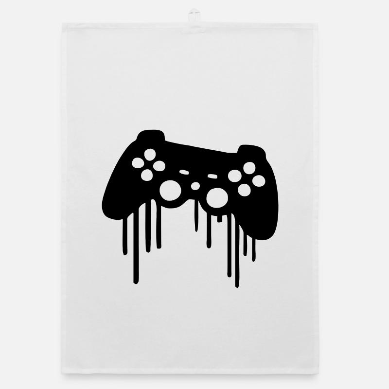 gaming kontroller Organic Geschirrtuch