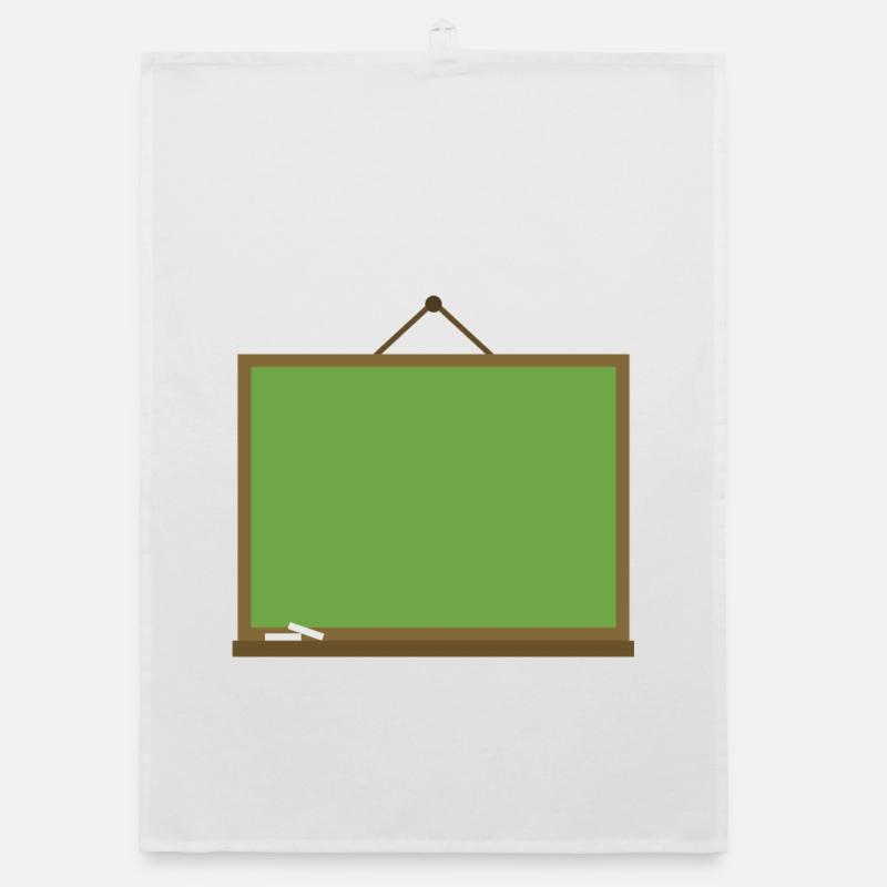 School blackboard Organic dish towel