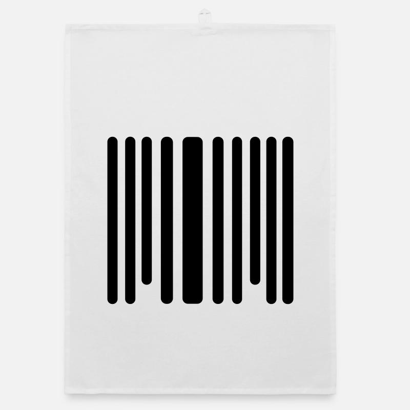 Barcode Organic Geschirrtuch