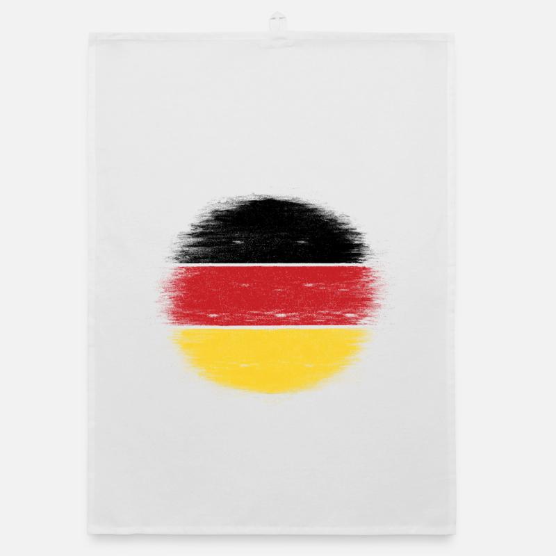 Drapeau de l’Allemagne Torchon bio