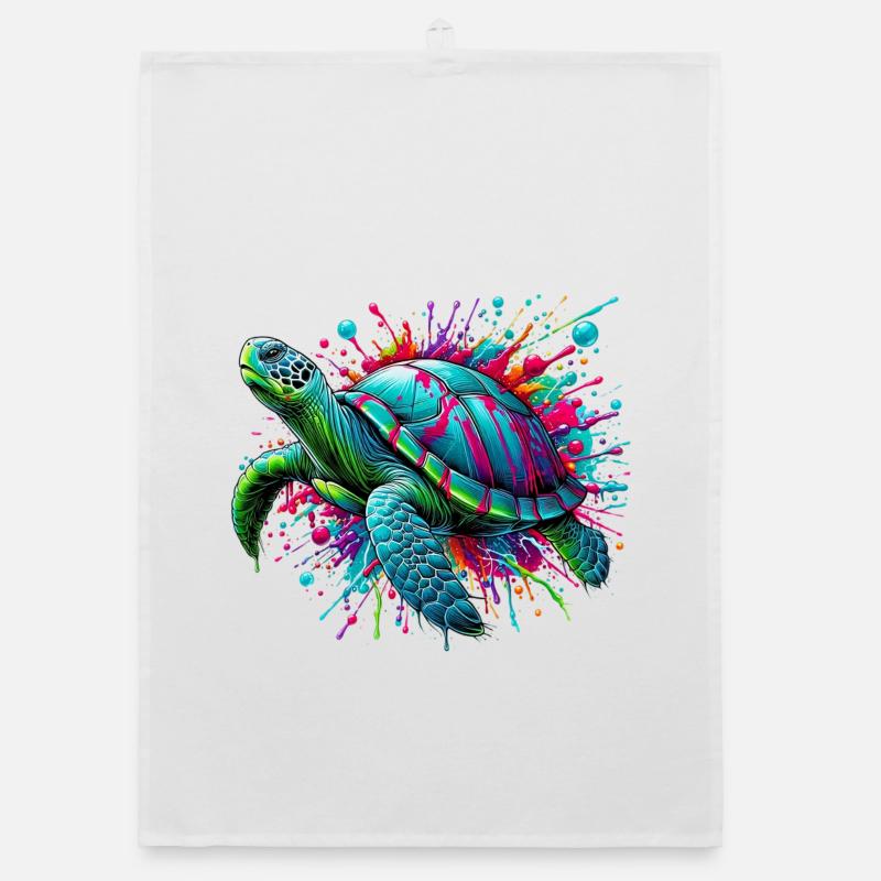 Turtle Organic dish towel