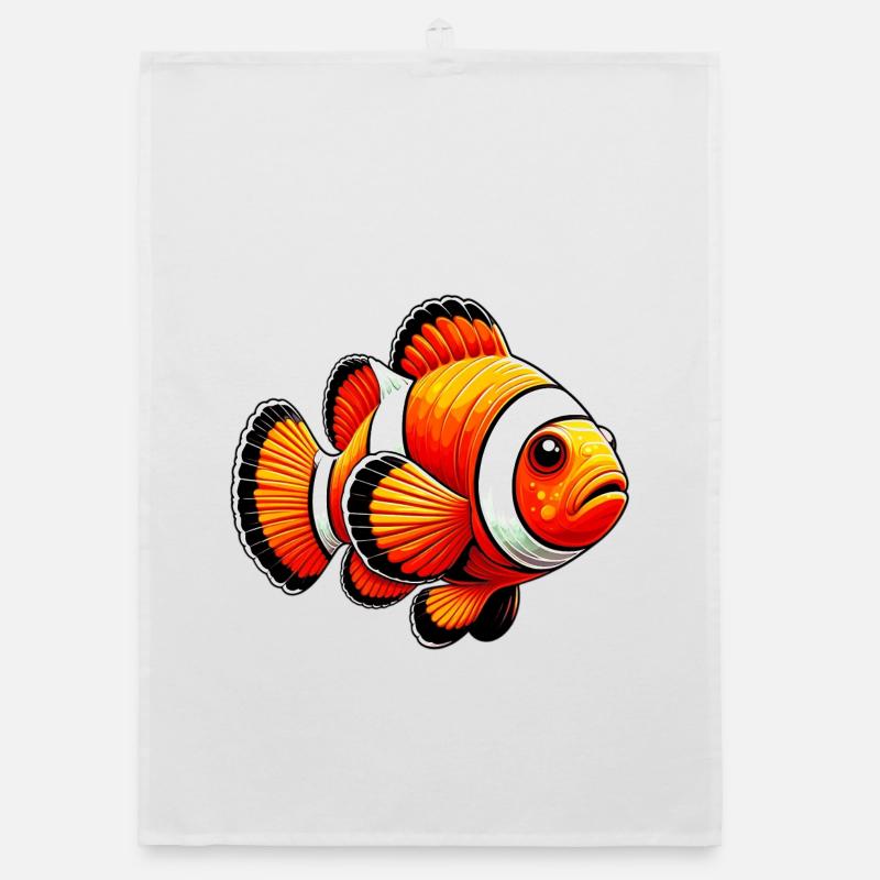Clownfische Organic Geschirrtuch