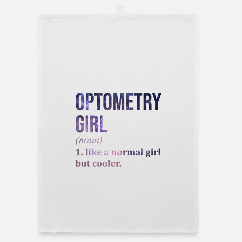 Optometrie Optometrie Optometrie Organic Geschirrtuch