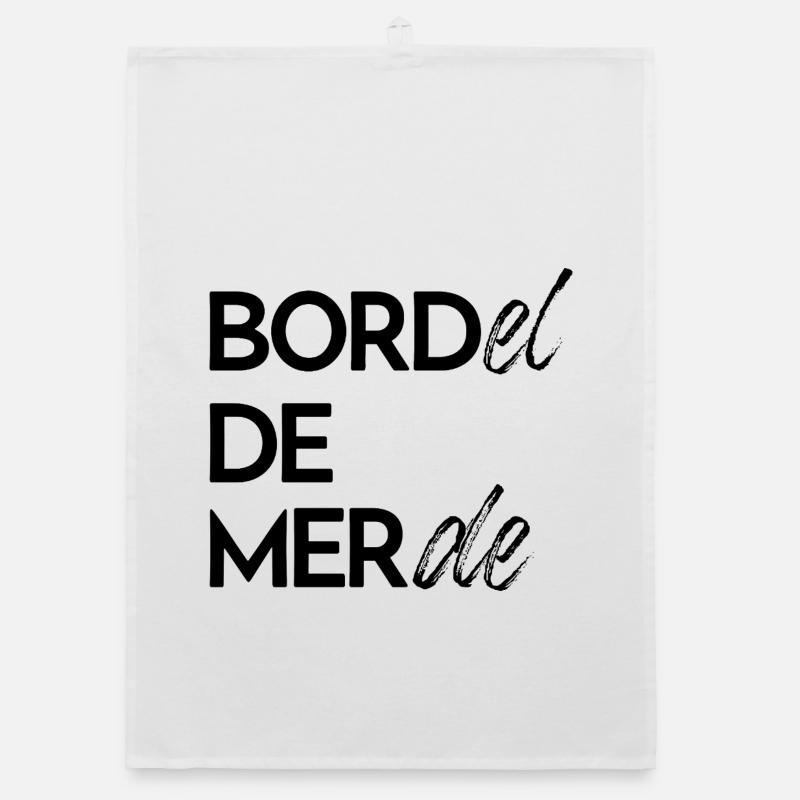 Horrible hell Organic dish towel