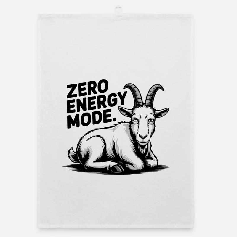 Zero-Energie-Mode-Ziege Organic Geschirrtuch