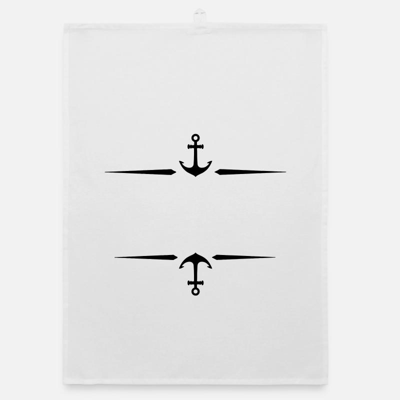 Icône d’ancre Torchon bio