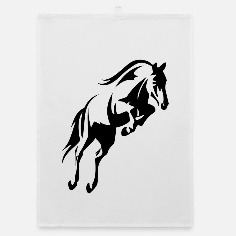 cheval bondissant Torchon bio