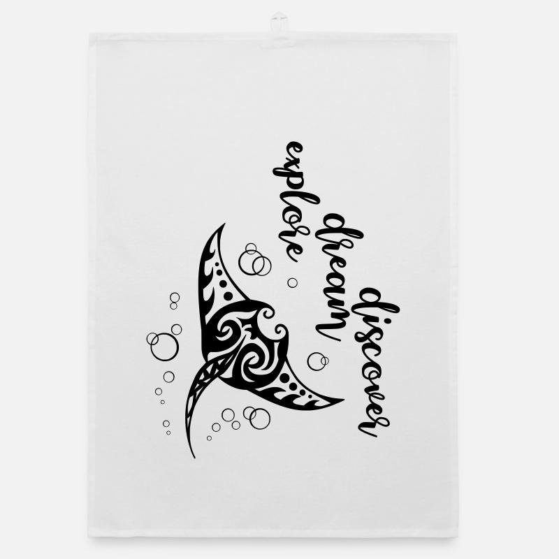 Explore Dream Discover - Manta Organic Geschirrtuch