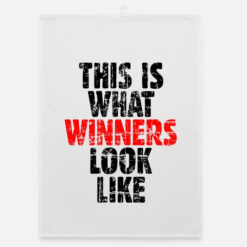 THIS IS WHAT WINNERS LOOK LIKE Organic Geschirrtuch