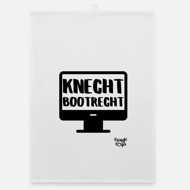 Knecht Bootrecht - Organic Geschirrtuch - Weiß