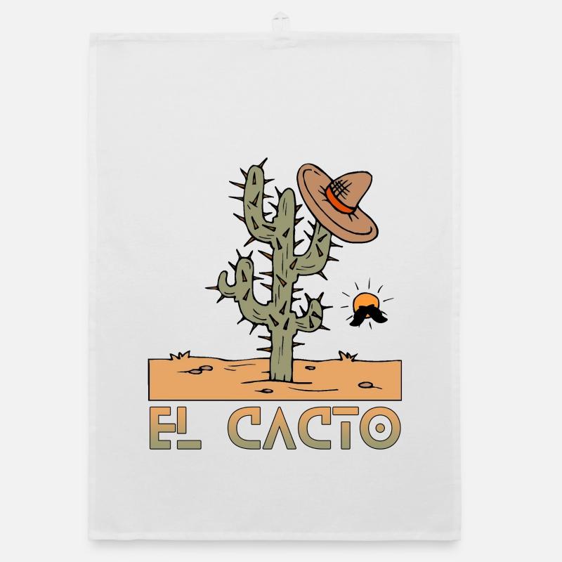 El Cacto 2 Organic dish towel