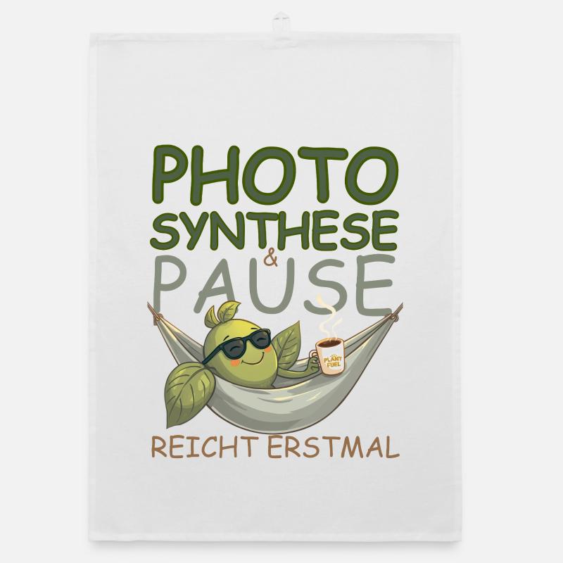 Break, coffee, sunshine – that's enough! Organic dish towel