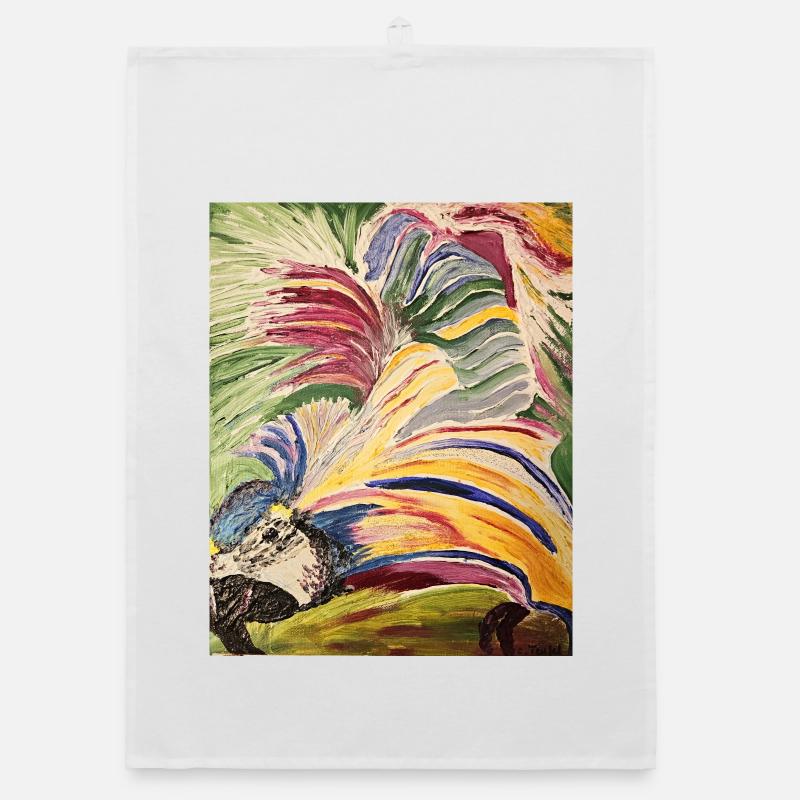 Parrot Organic dish towel