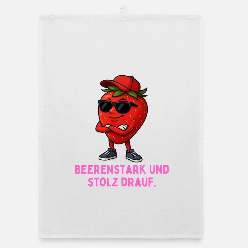 Beerenstark: Stolz drauf Obst Charme Organic dish towel