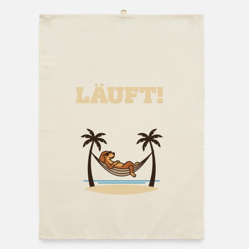 Course – Chien dans le hamac Torchon bio