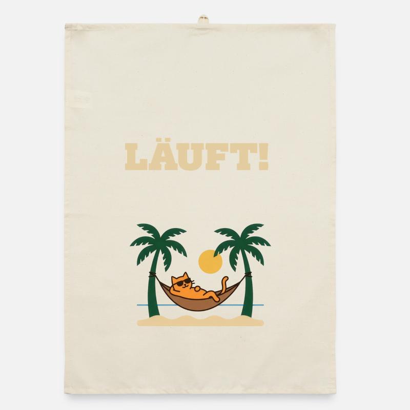 Course – Chat en mode vacances Torchon bio