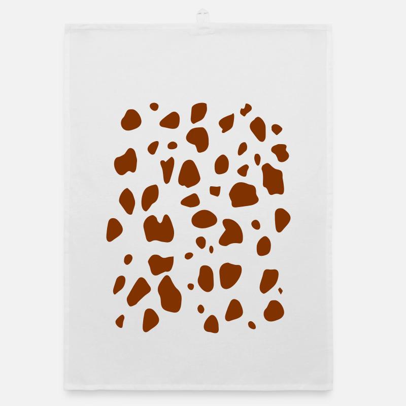 Spots Vector Color Custom Animal Pattern Organic dish towel