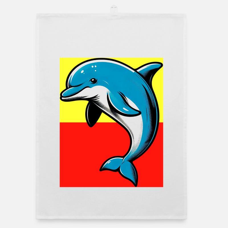 dolphin Organic dish towel
