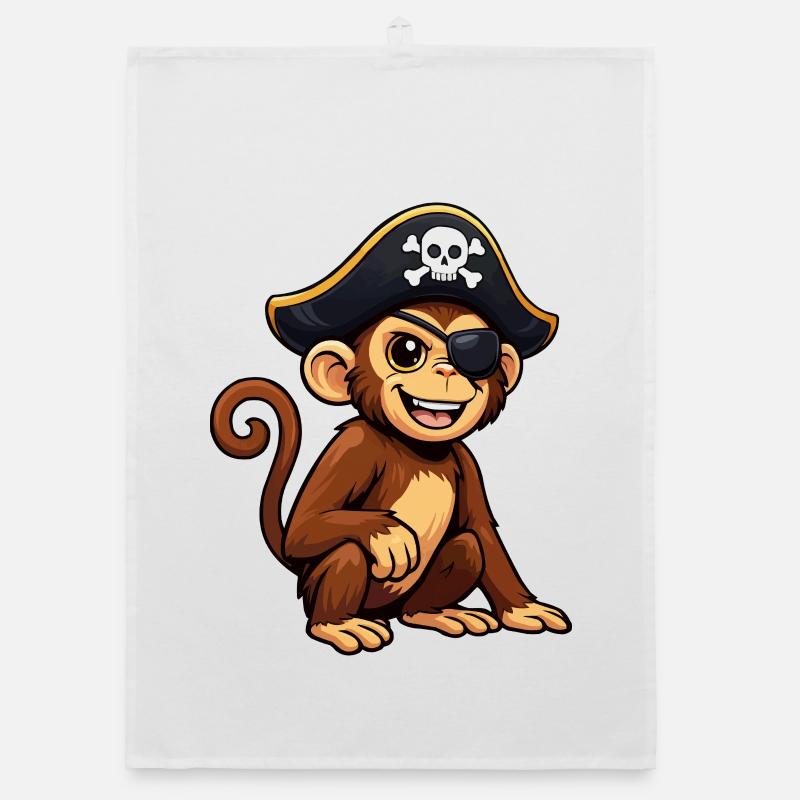 Pirate Singe Torchon bio
