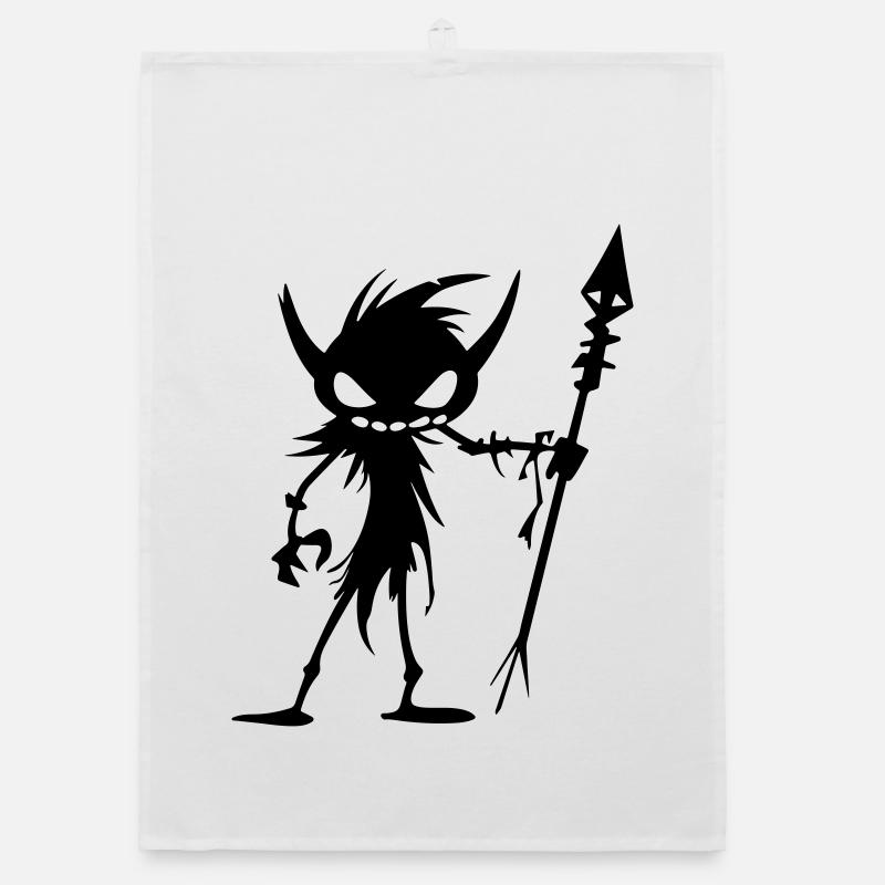 Goblin Orc Organic dish towel