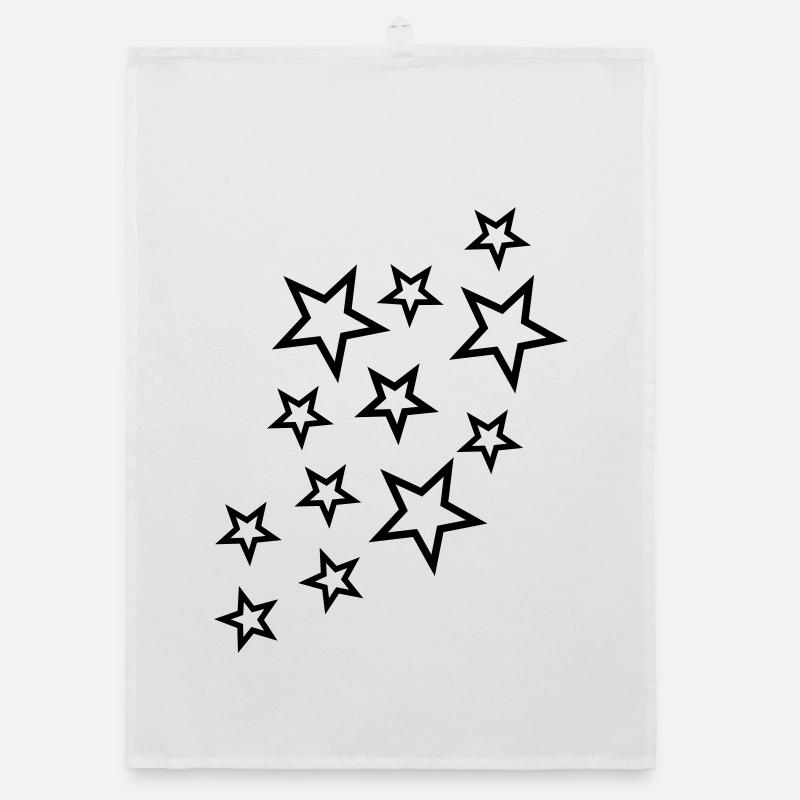 sterne und sternchen Organic dish towel
