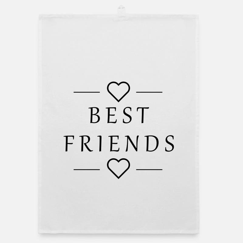 Beste Freunde Organic Geschirrtuch