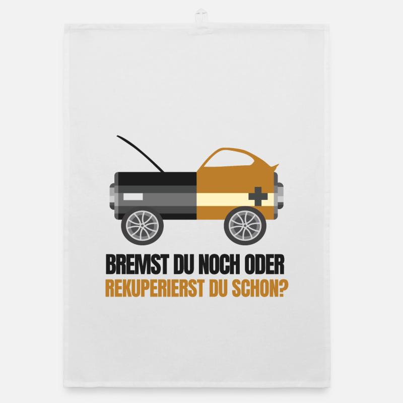 E-Autofahrer Organic Geschirrtuch