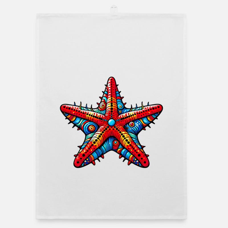 Seestern Organic Geschirrtuch