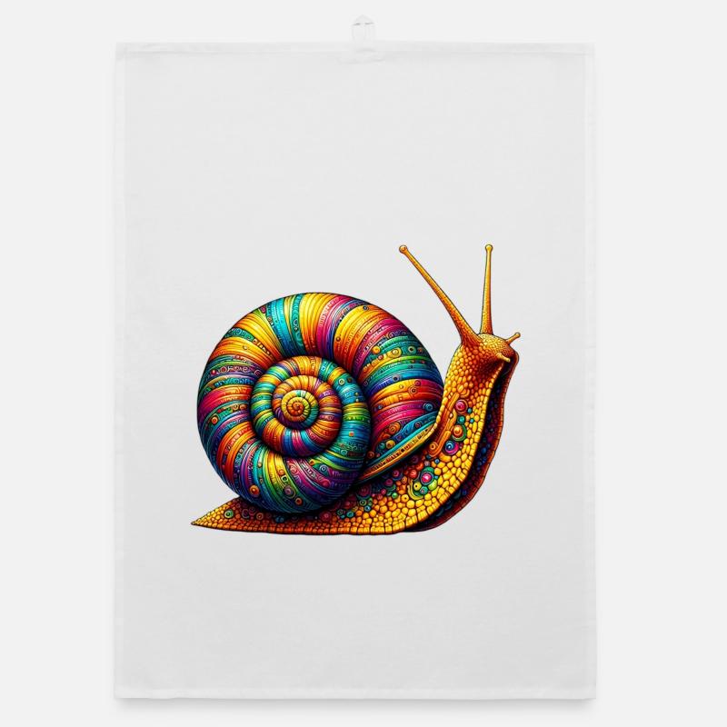 Schnecke Organic Geschirrtuch