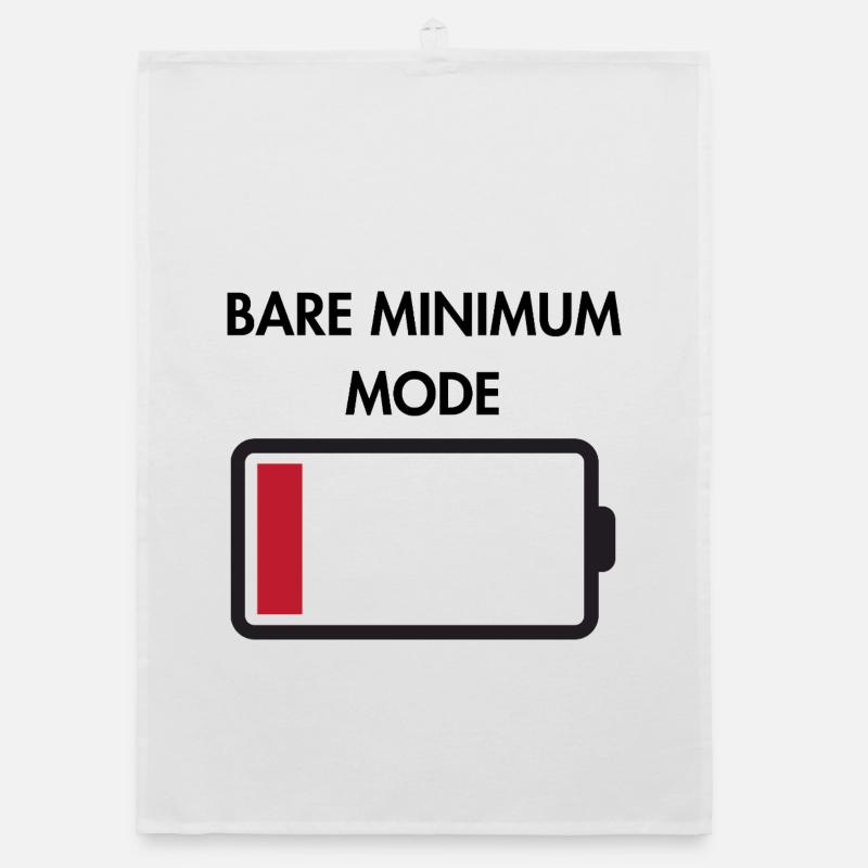 Bare minimum mode Organic dish towel