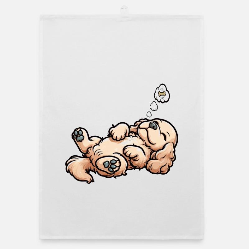 Cocker Spaniel Cockerhund Cocker Spaniel Besitzer Organic Geschirrtuch