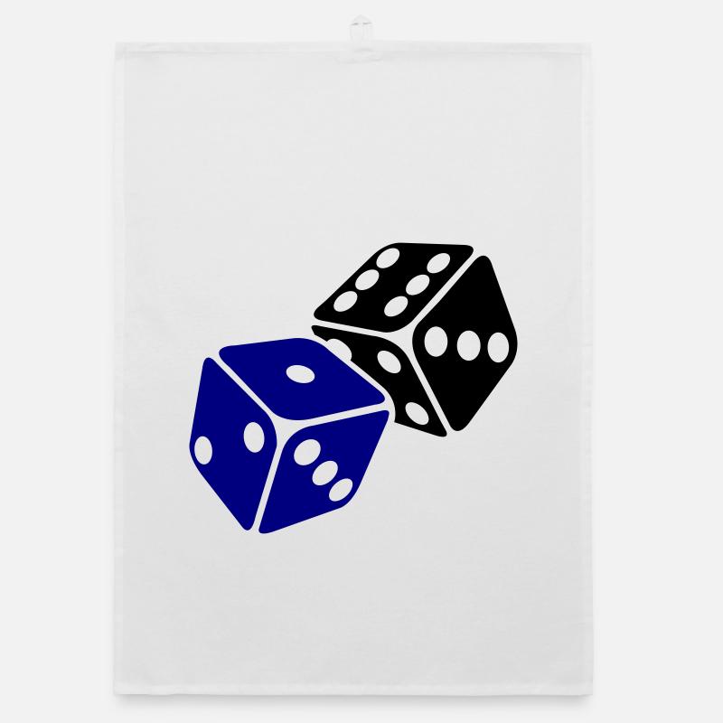 Blue Cube Minimal Design Torchon bio