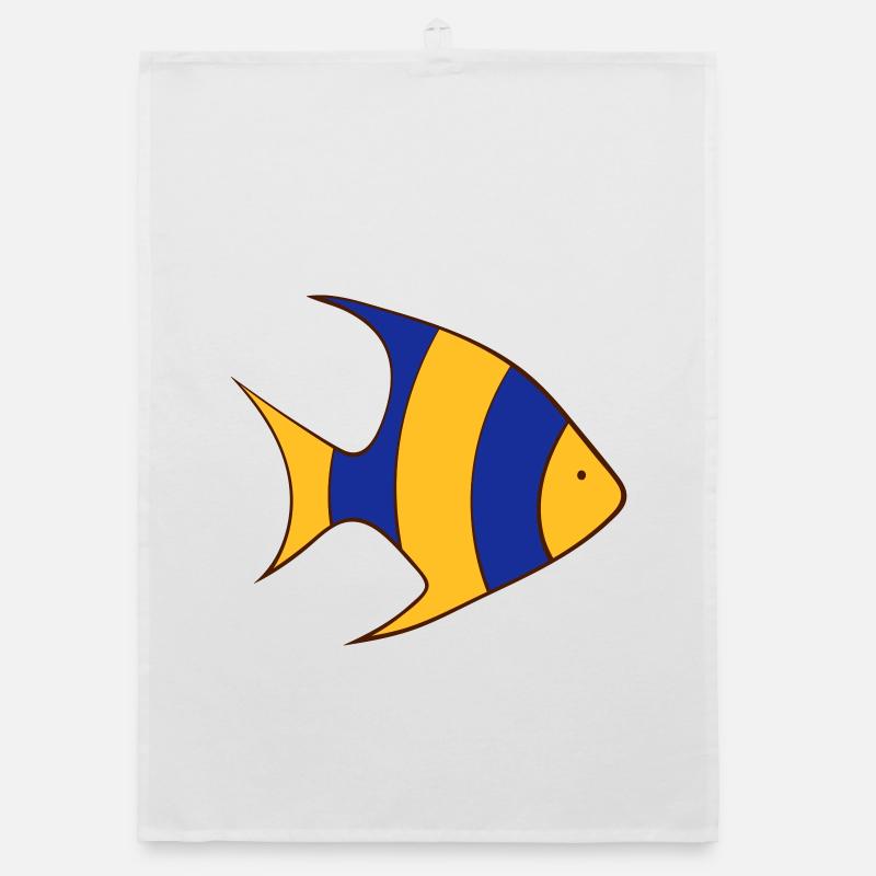 Fisch Organic Geschirrtuch