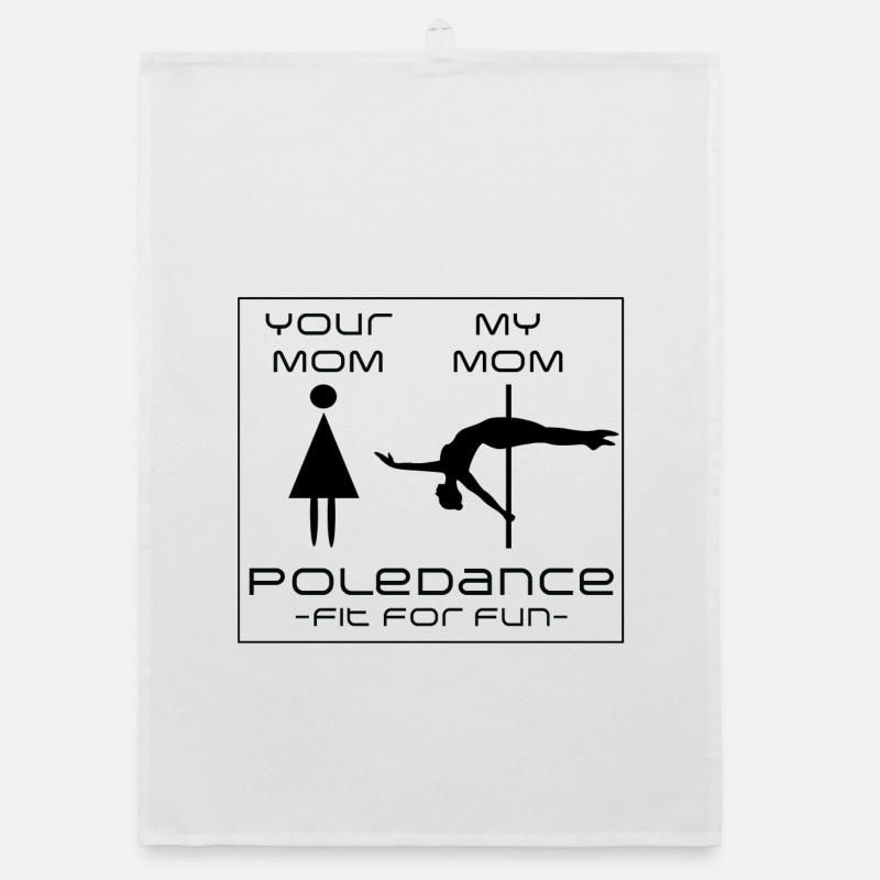 Maman de pole dance : Fun & Power Torchon bio