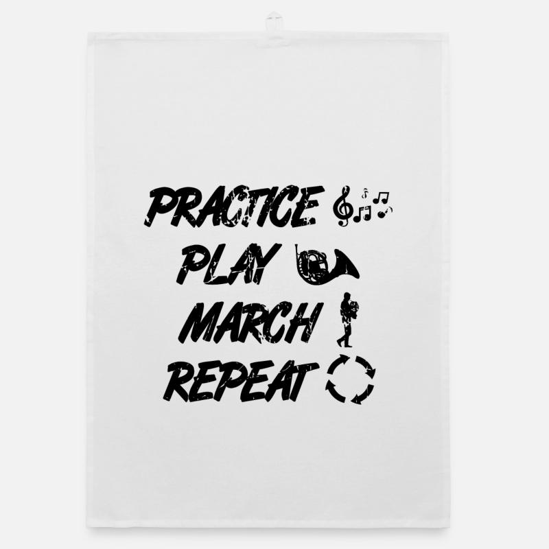 Waldhornist Routine Organic Geschirrtuch