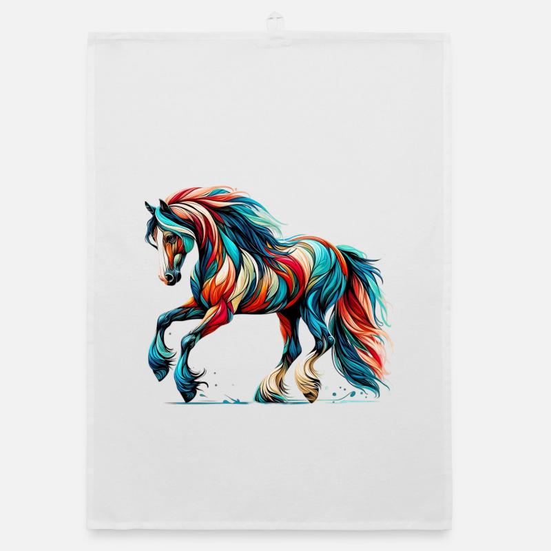 Horse Organic dish towel