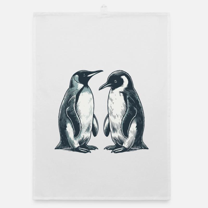 Pinguine Organic Geschirrtuch