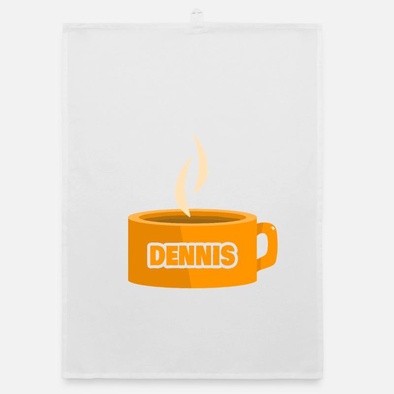 Dennis comme une tasse de thé Torchon bio