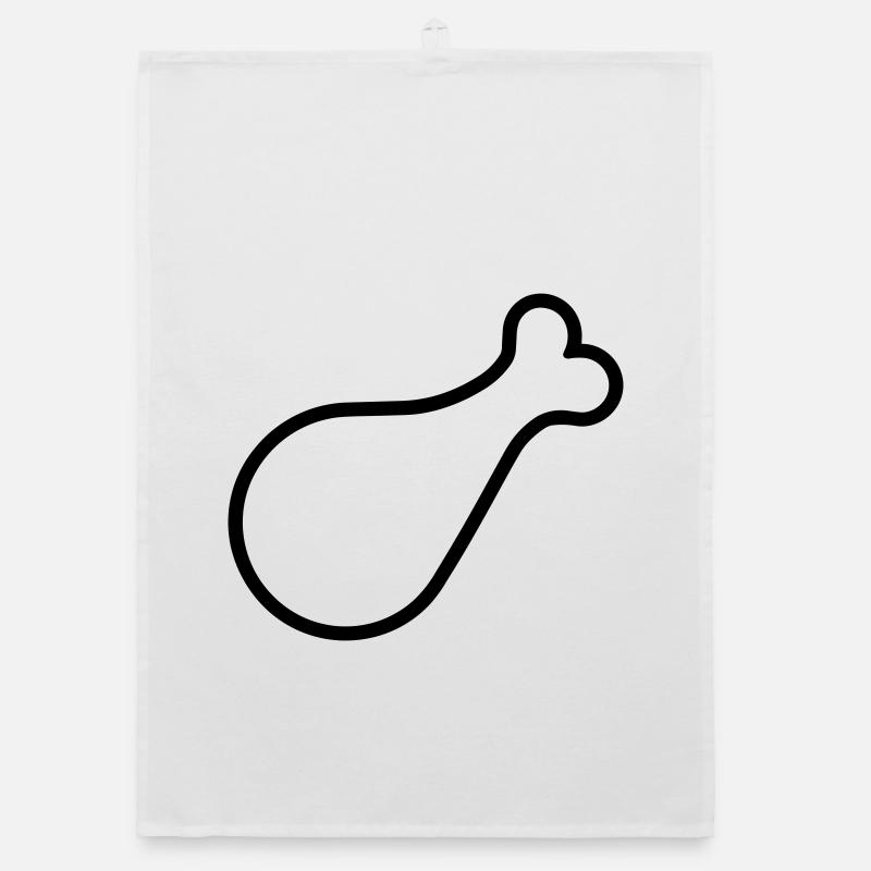 chicken thigh Organic dish towel