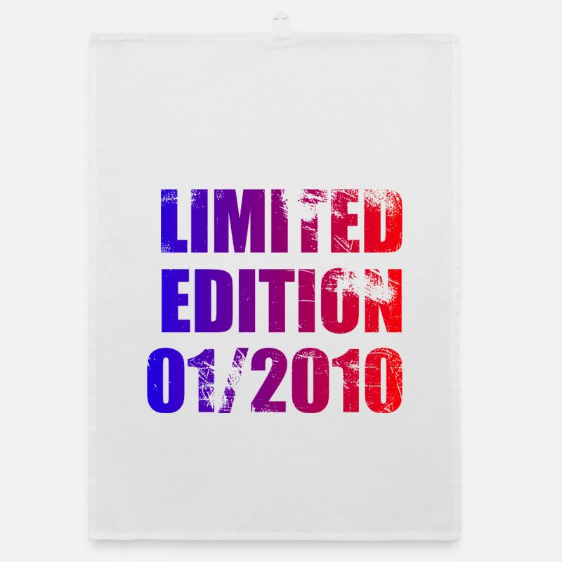 16e anniversaire Édition limitée 01/2010 Torchon bio