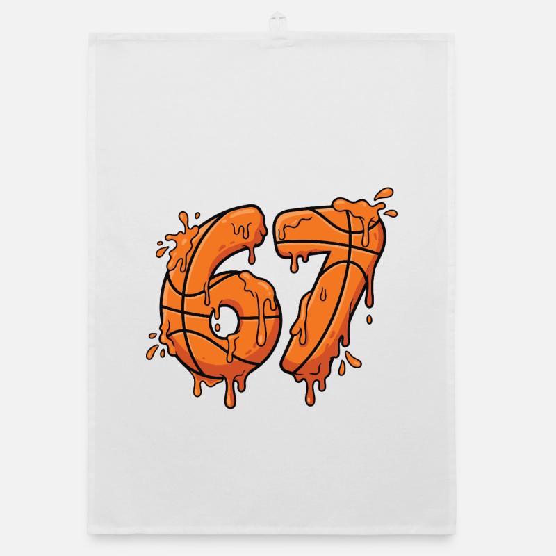 67 Graffiti de basket mème Torchon bio