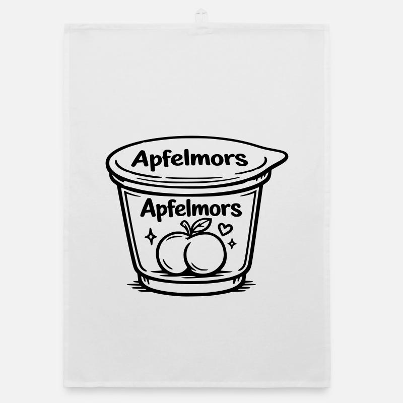 Applesauce Apple Mors Organic dish towel