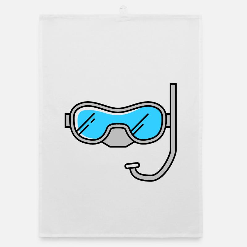 Diving goggles Organic dish towel