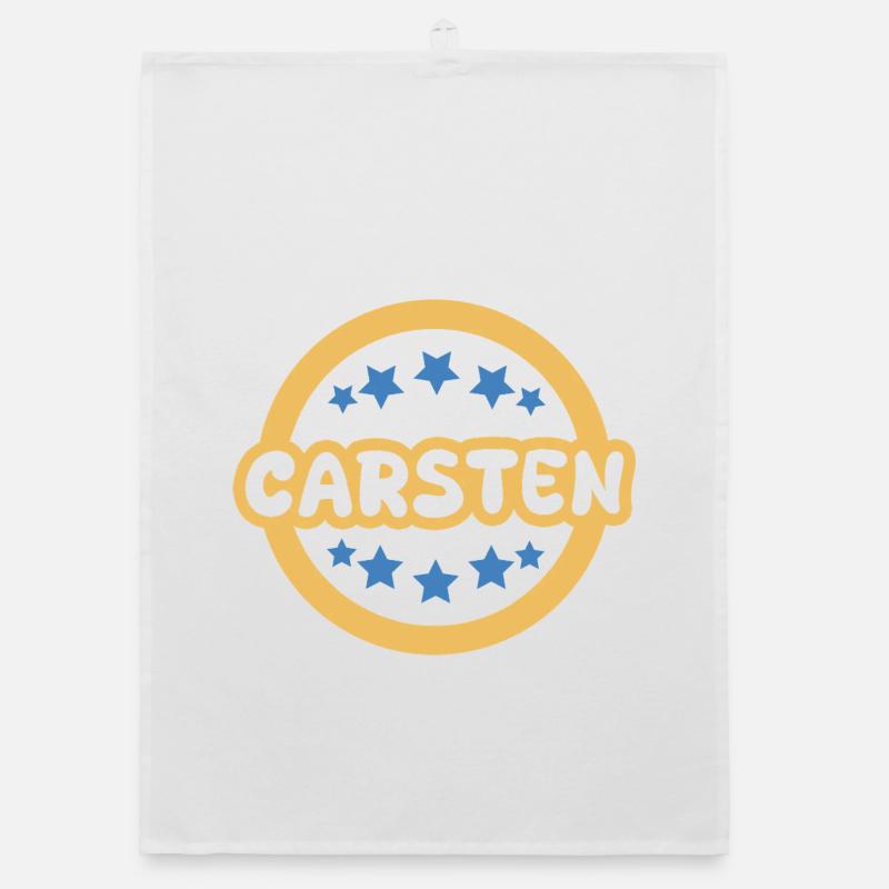 Carsten als Geschenk Organic Geschirrtuch