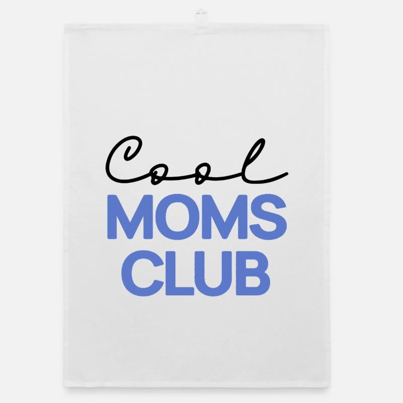 Lustiges Mama Oma Muttertag Geschenk Design Humor - Organic Geschirrtuch - Weiß
