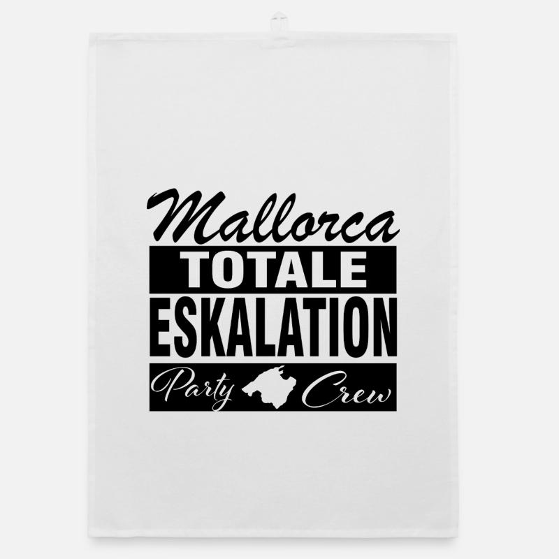 Mallorca, Eskalation Organic Geschirrtuch