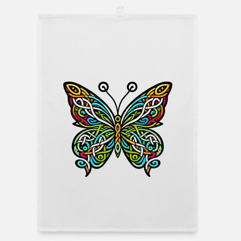 Schmetterling Organic Geschirrtuch