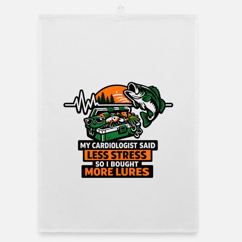 More bait, less stress Organic dish towel
