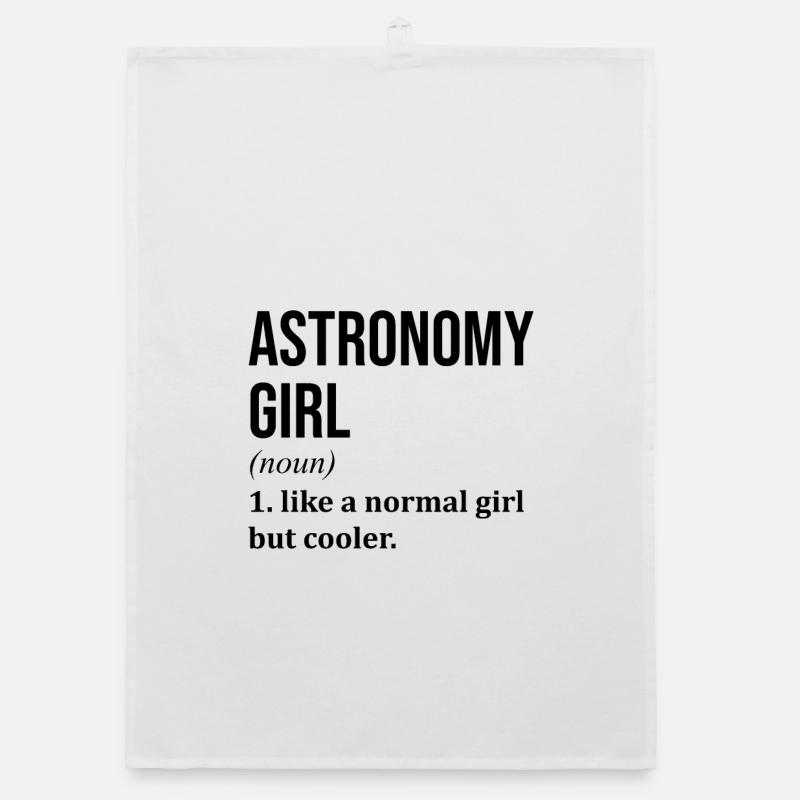 Astronomy Organic dish towel